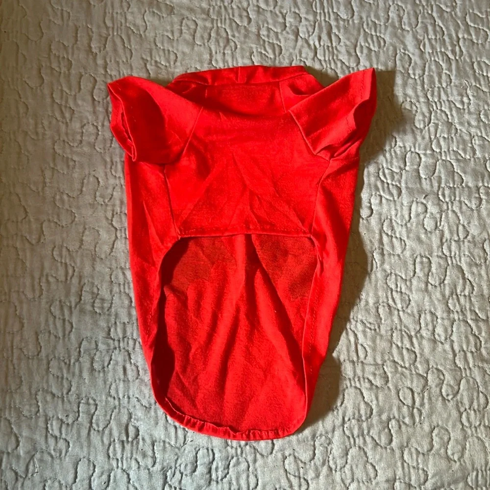 Red Dog Clothing with wings Design